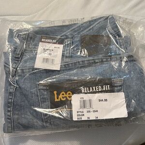 Lee Relaxed Fit Denim in Light Blue